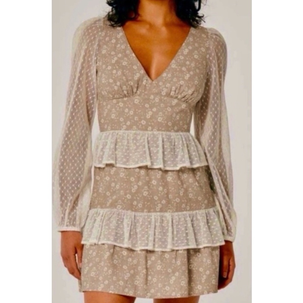 Social Tourist - Ruffle Tiered Mini Dress